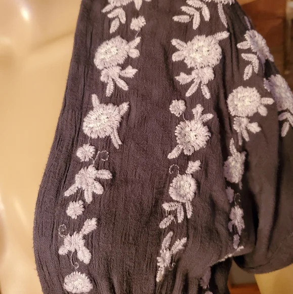 Free People Love To Love You Grey Midi Dress - Picture 6 of 10